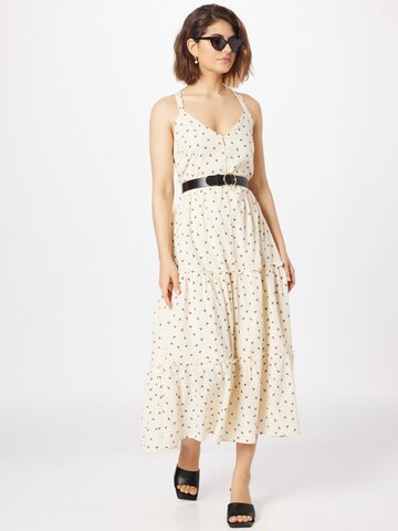 FRNCH PARIS Dress 'Elise' in Beige