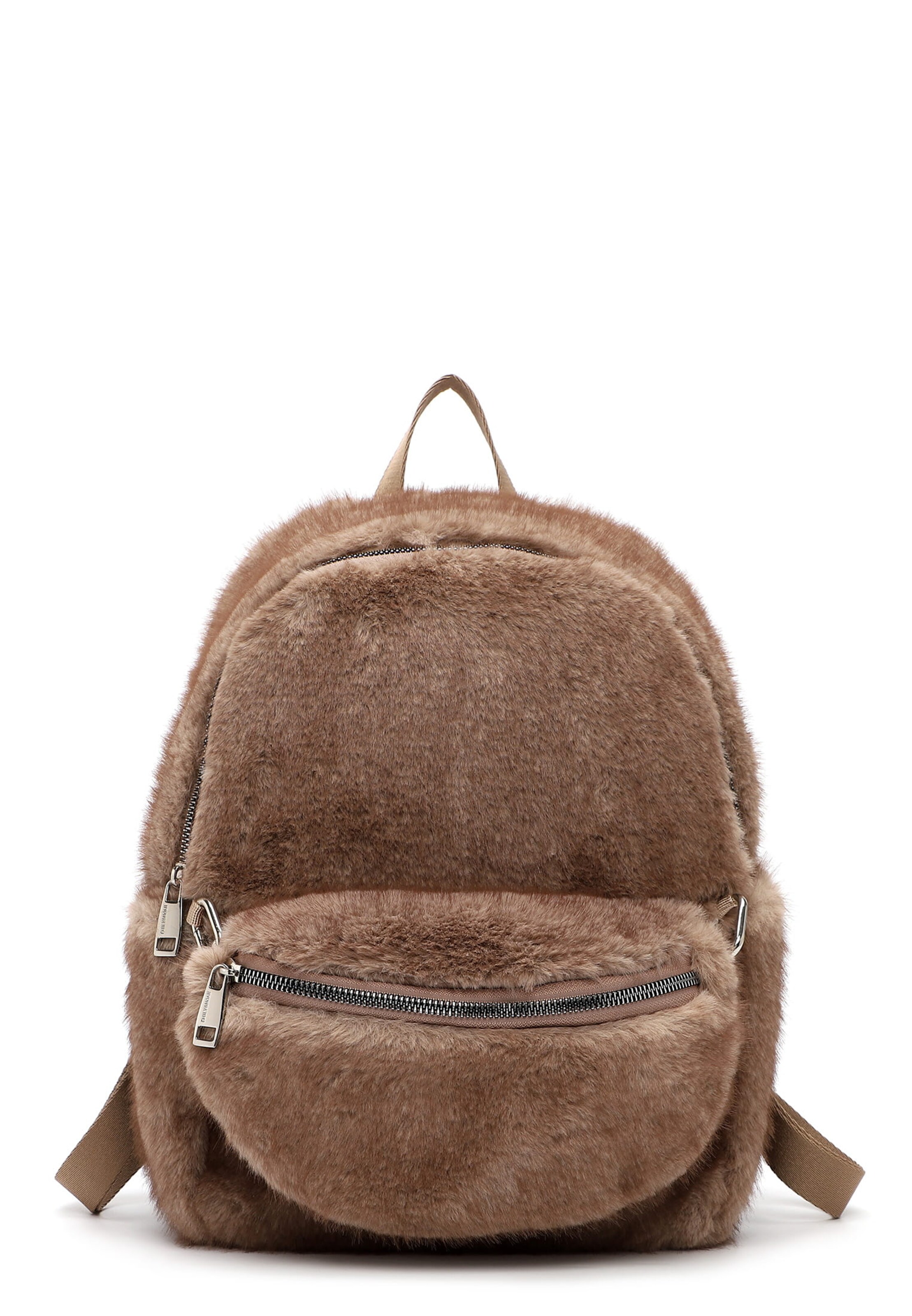 Sac à dos ' Lucina ' Emily & Noah en beige : devant