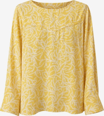 Camicia da donna 'Ami Blouse' di Christine on the clouds in giallo: frontale