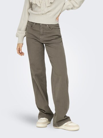 ONLY - Pierna ancha Pantalón 'JUICY' en gris: frente