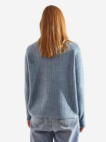 Bianco Lucci Kampsun 'Pullover', värv sinine