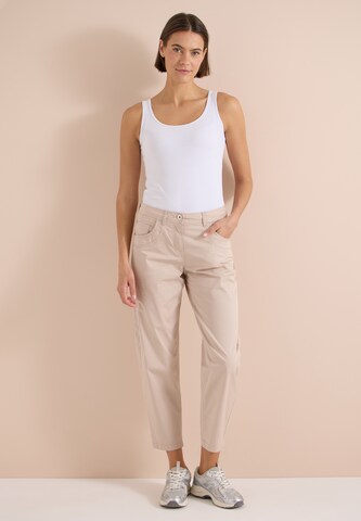 CECIL Barrel Pants in Beige