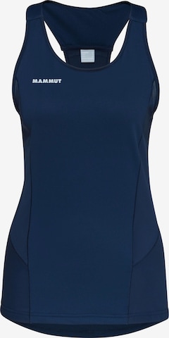 MAMMUT Sporttop 'Aenergy' in Blau: Vorderseite