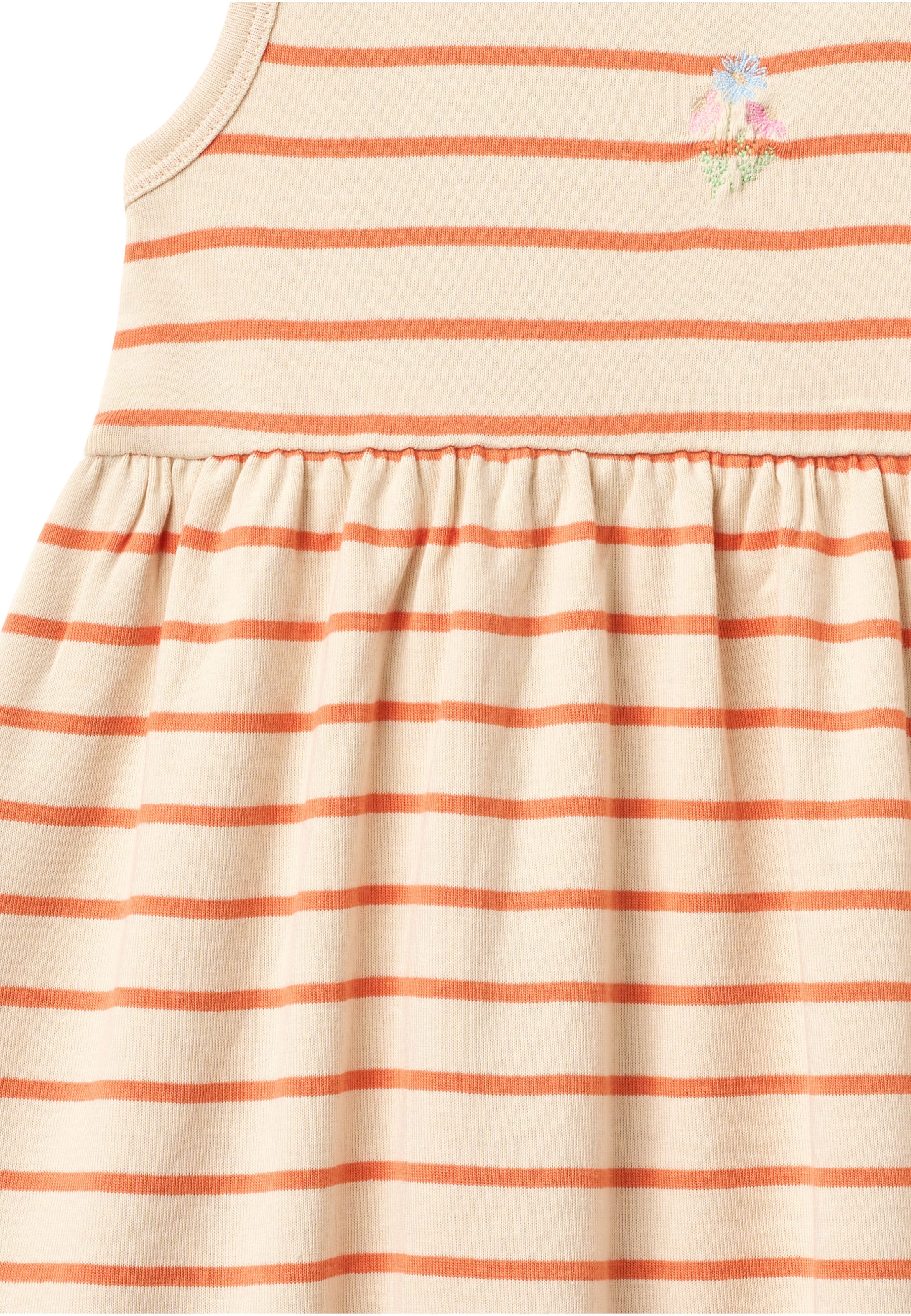 Robe 'Martha' WHEAT en orange