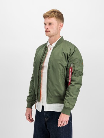 ALPHA INDUSTRIES Jacke 'MA-1 VF Vintage Fit 59' in Grün: Vorderseite