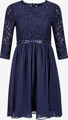 Robe happy girls en bleu : devant