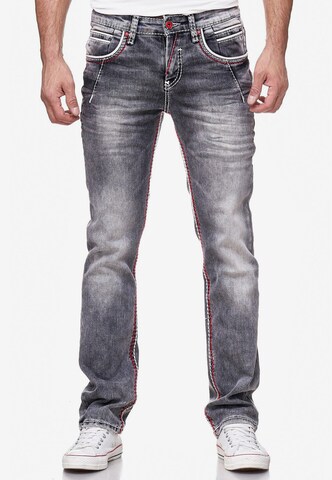 Rusty Neal Regular Jeans 'New York 45' in Grijs: voorkant