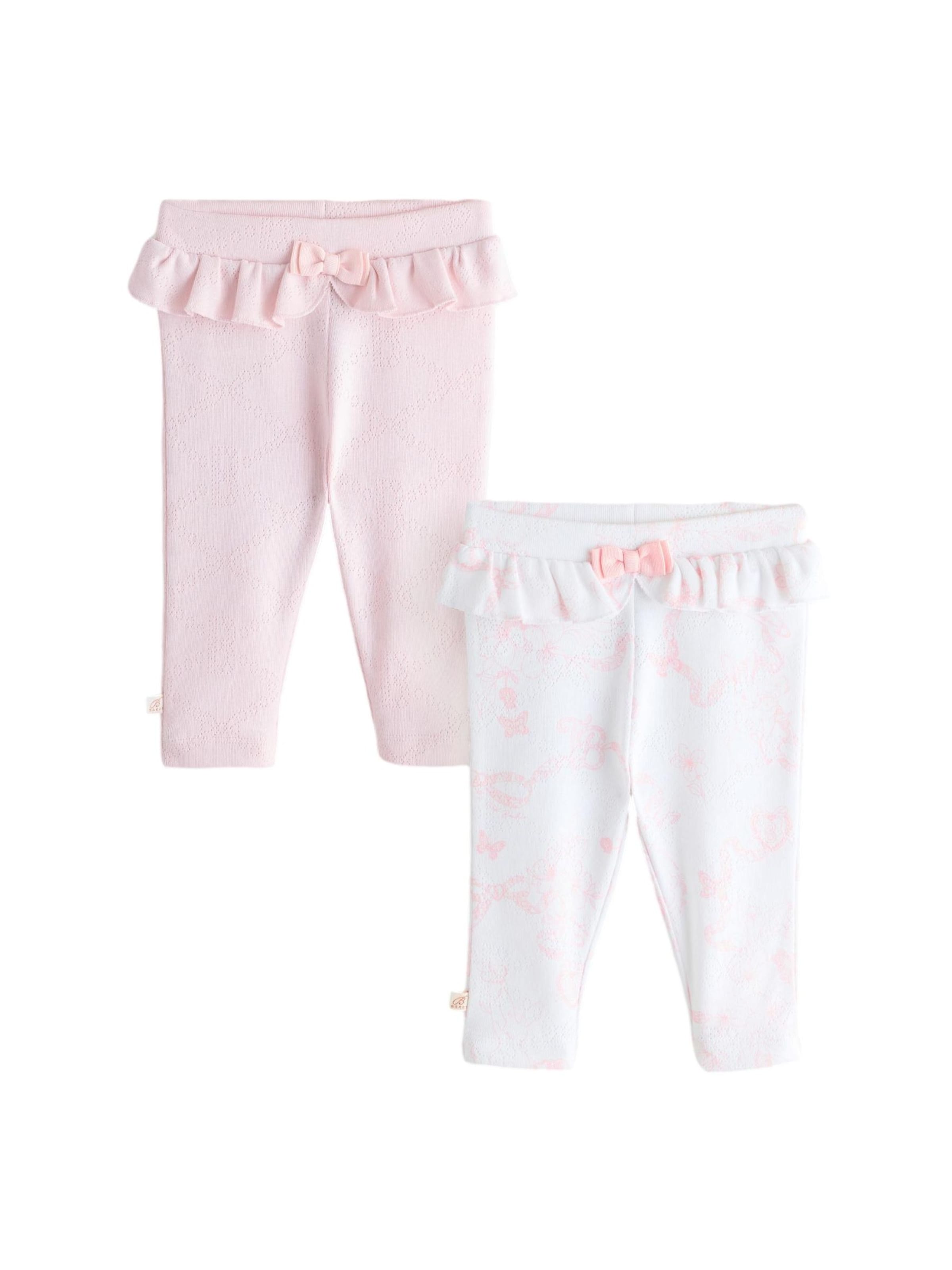 Baker by Ted Baker Skinny Κολάν σε ροζ: μπροστά