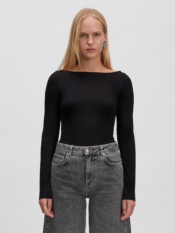 EDITED - Camiseta 'Raven' en negro: frente
