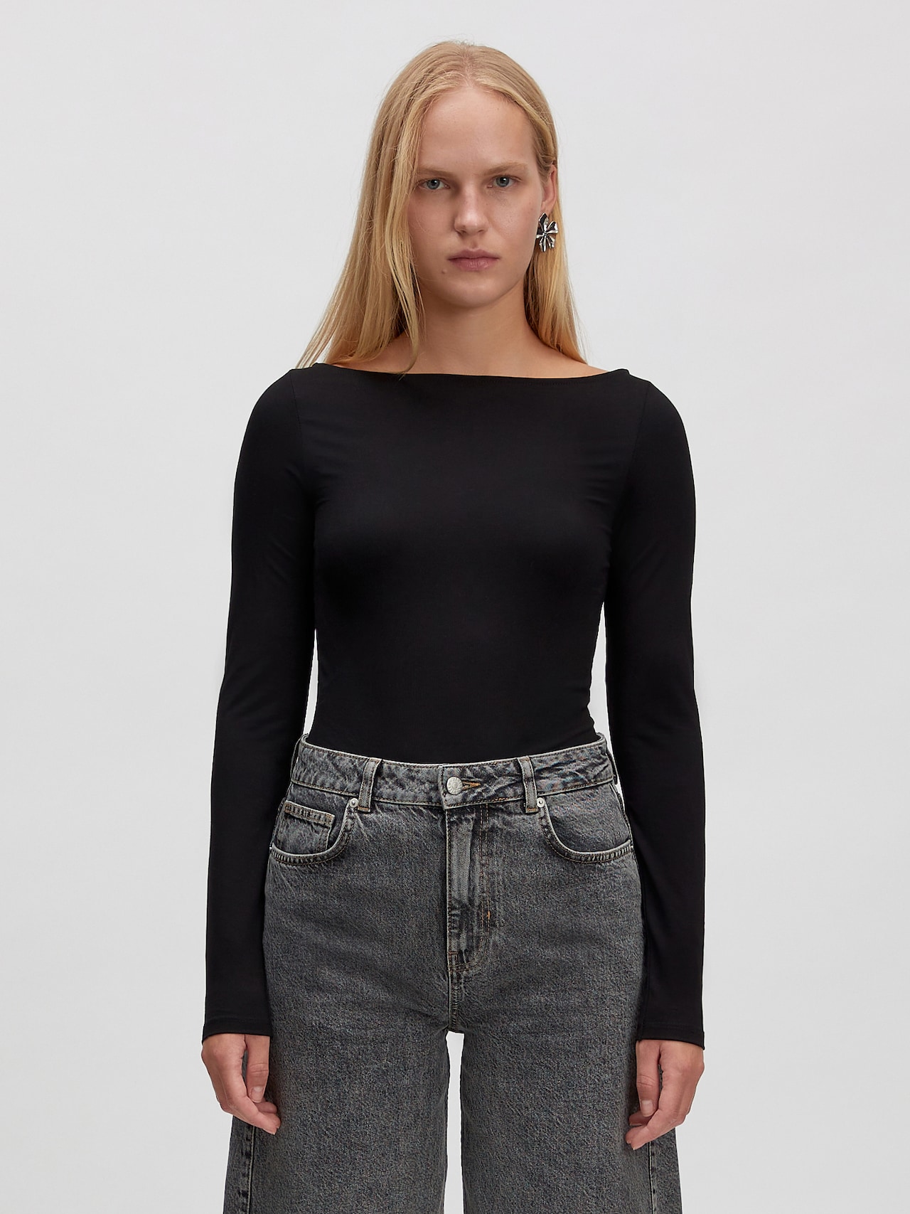 EDITED Producten Shirt 'Raven' Zwart