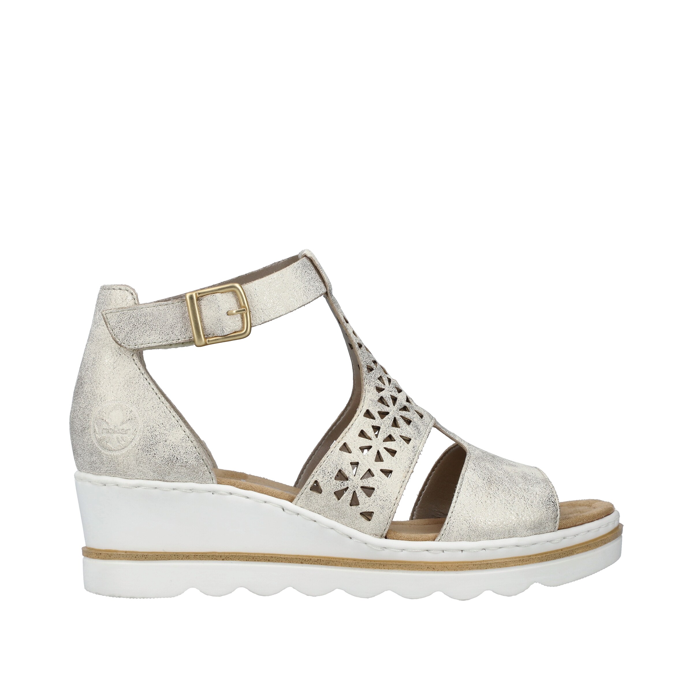 Sandales '67481' Rieker en beige