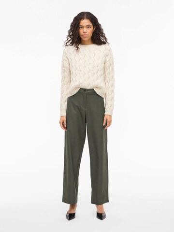 VILA Regular Pants 'VIFALLA' in Green