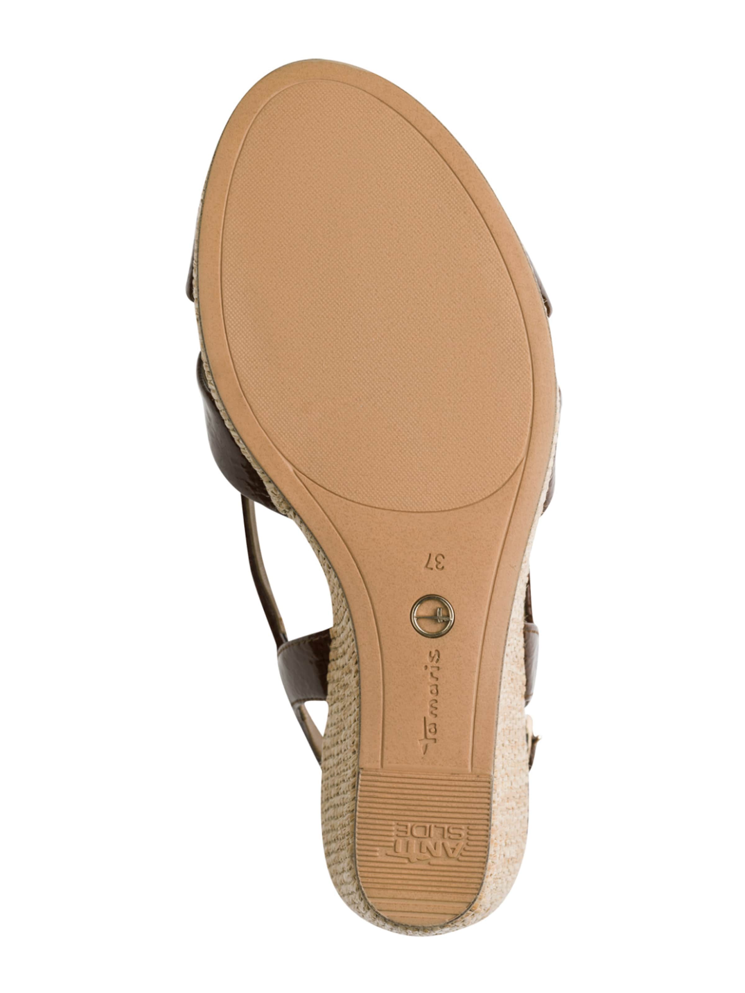 Sandales Tamaris en marron