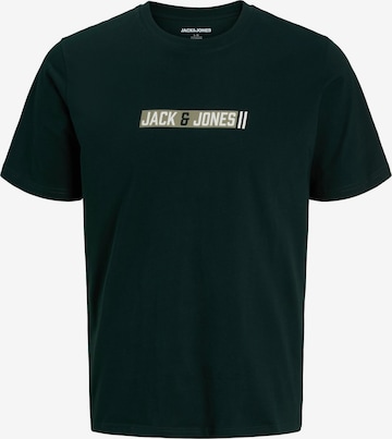 T-Shirt JACK & JONES en vert : devant