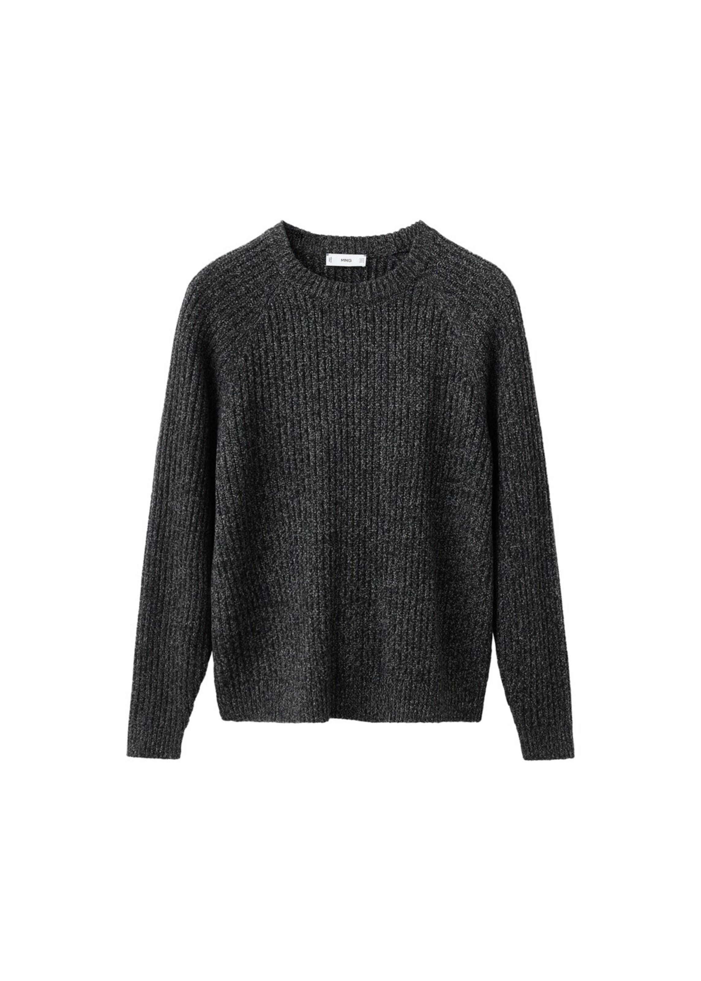 MANGO MAN Sweater in Grey: front