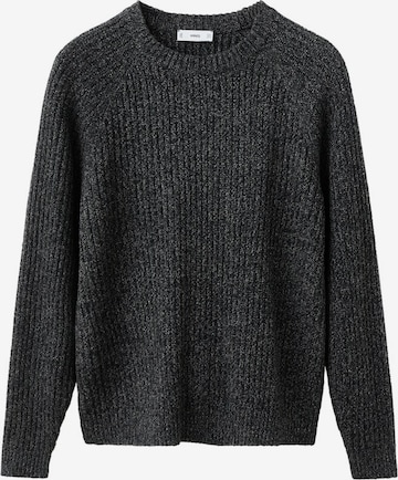 MANGO MAN Sweater in Grey: front