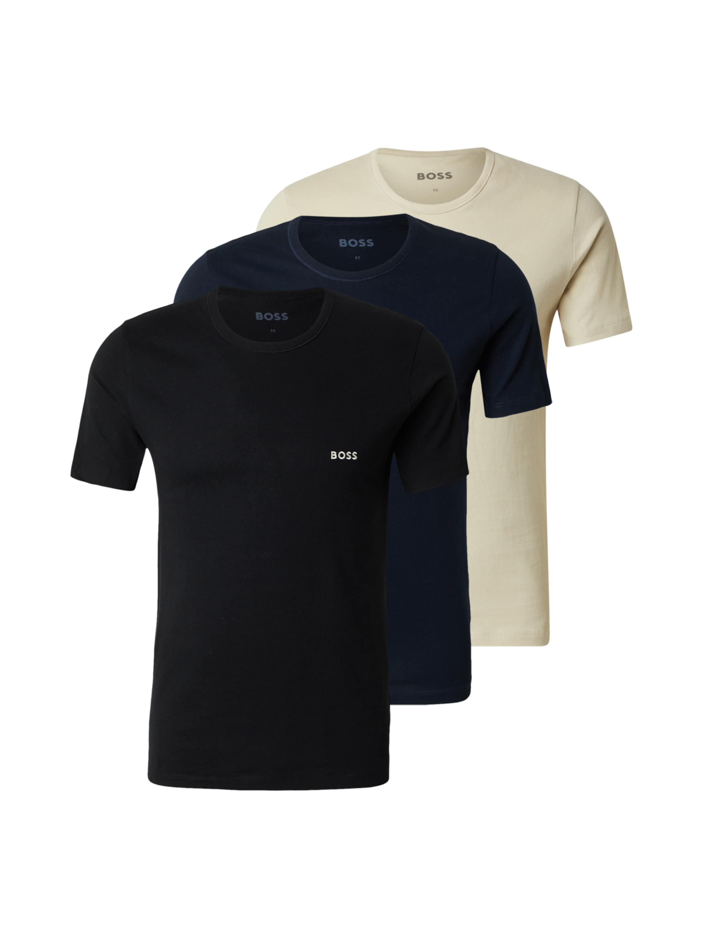 BOSS Tričko 'Classic' – béžová: přední strana