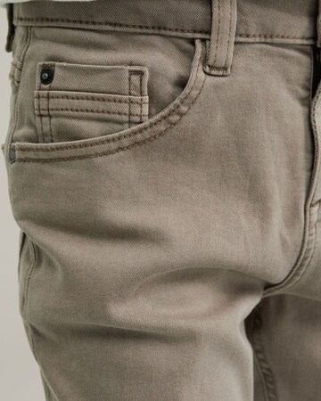 Coupe slim Jean WE Fashion en marron