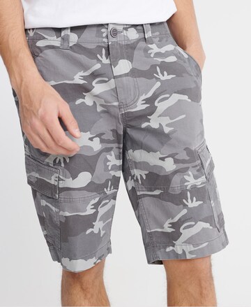 Superdry Regular Cargoshorts in Grau: predná strana