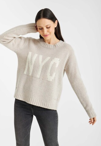 Frieda & Freddies NY Pullover in Weiß: Vorderseite