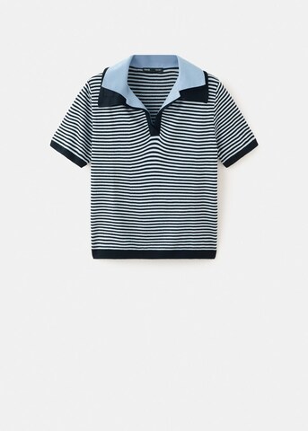 MANGO Pullover 'Cesar' in Blau