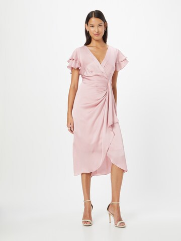 DKNY Φόρεμα σε ροζ: μπροστά