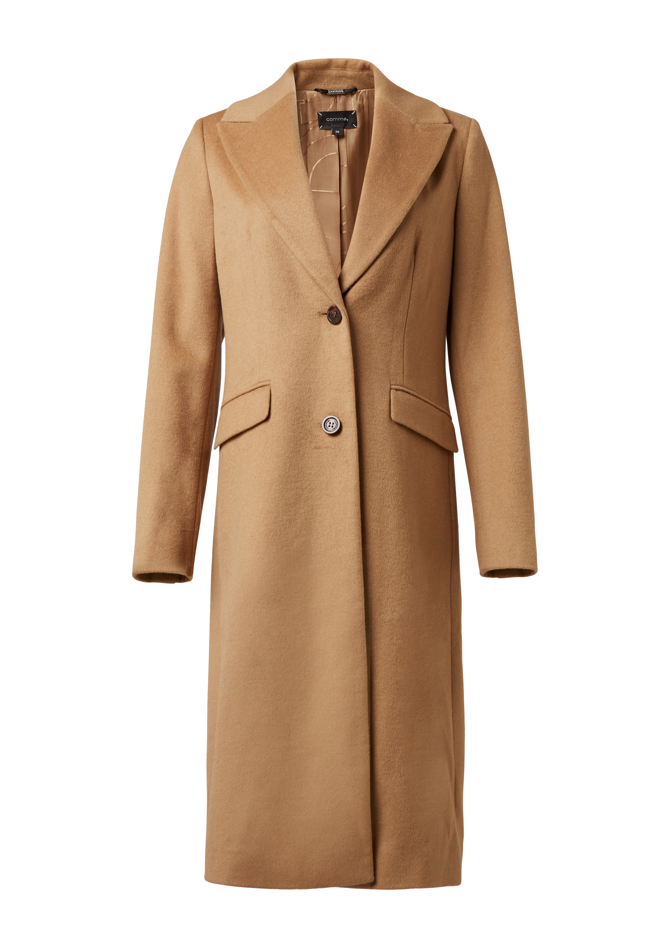 COMMA Mantel in Braun: Vorderseite