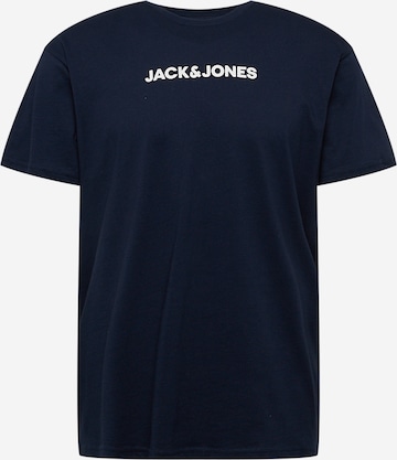 JACK & JONES Póló 'You' - kék: elől