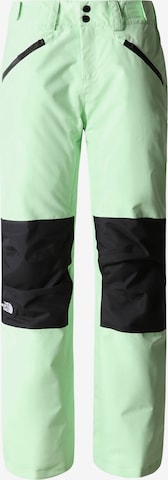 THE NORTH FACE - regular Pantalón de montaña en verde: frente