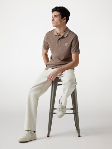 GUESS Poloshirt in Braun