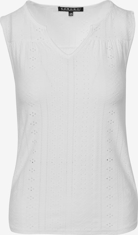 KOROSHI Paita värissä valkoinen: etupuoli