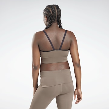 Reebok Bustier Sportmelltartók - szürke