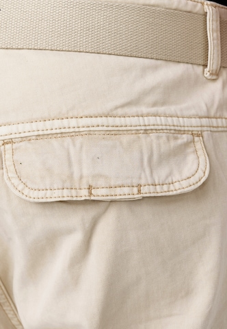 INDICODE JEANS Regular Cargo Shorts 'Blixt' in Beige