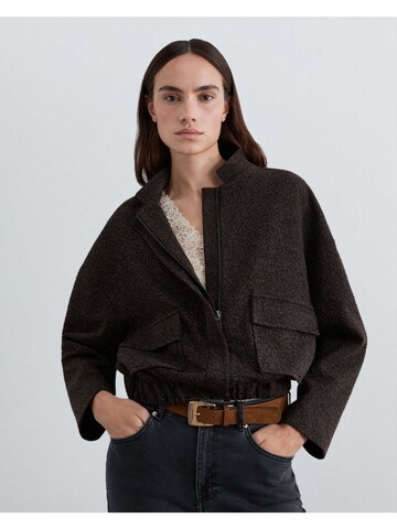 Scalpers Between-Season Jacket in Brown: front