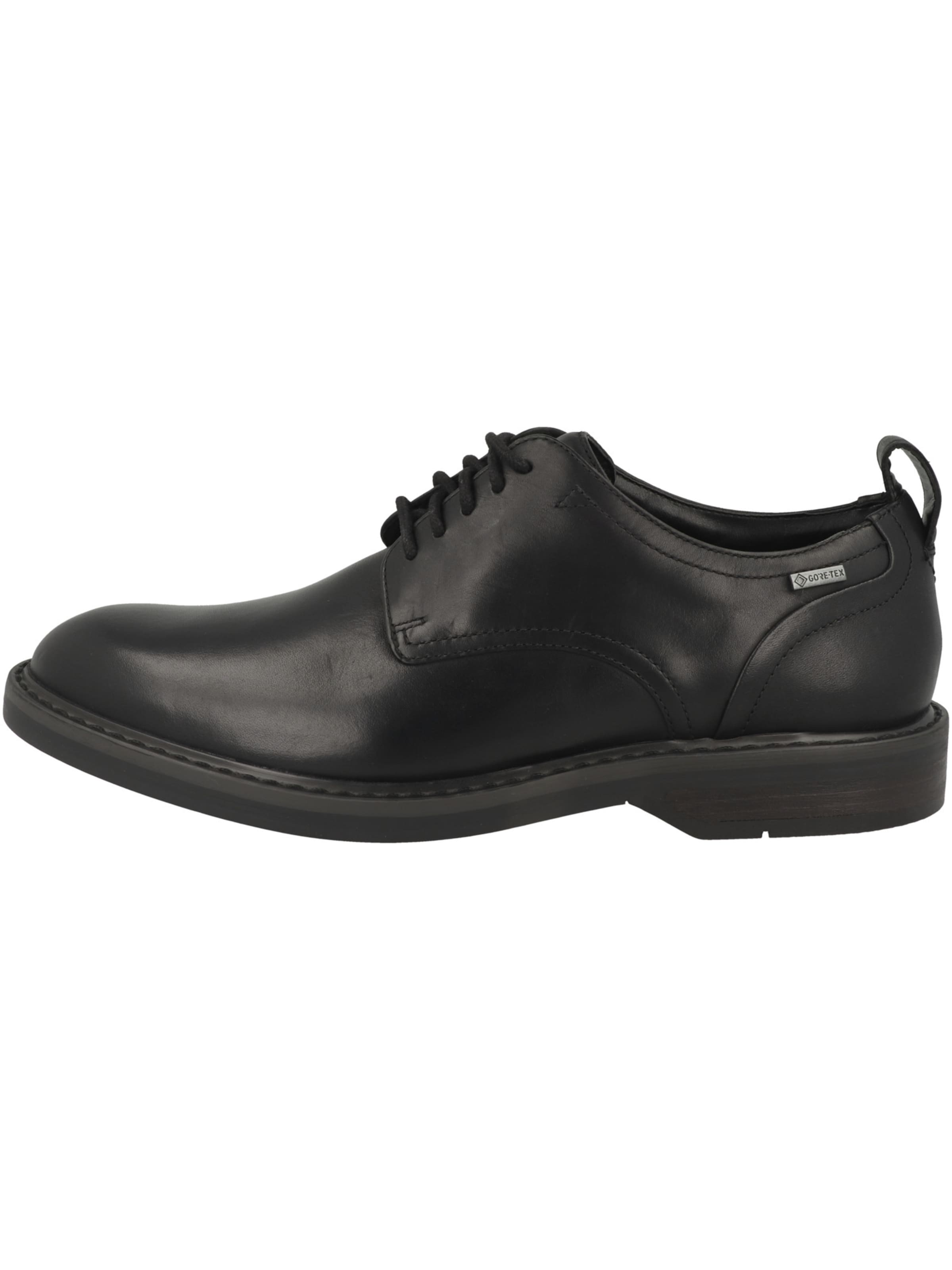 Scarpa stringata 'Aldwin' di CLARKS in nero: frontale