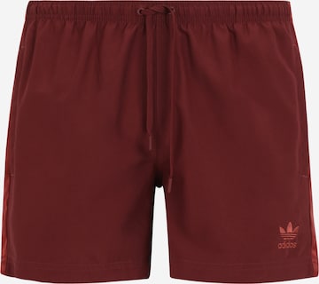ADIDAS ORIGINALS Swimming shorts 'ADIC' in Red: front