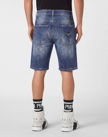 Philipp Plein - Regular Calças de ganga 'Formentera' em azul