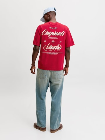 JACK & JONES Shirt in Red