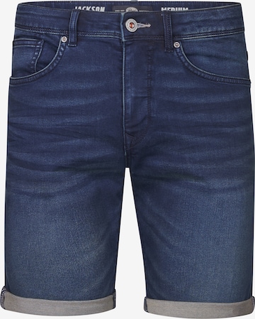 Petrol Industries Shorts 'Jackson' in Blau: Vorderseite