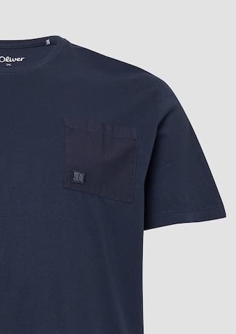 T-Shirt s.Oliver en bleu