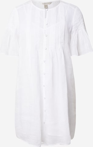 Banana Republic Shirt dress in White: front