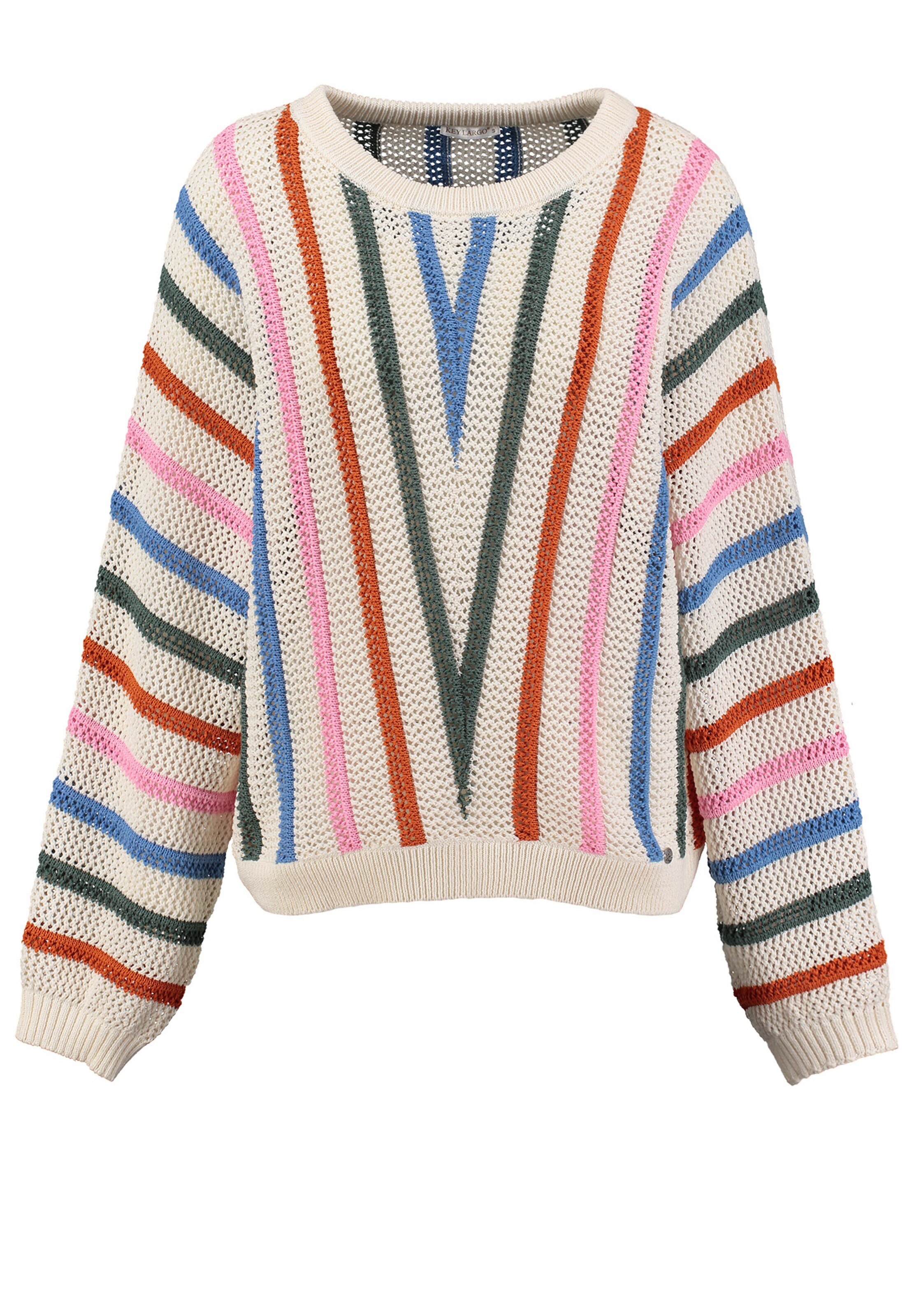 Key Largo Pulóver - bézs: elől