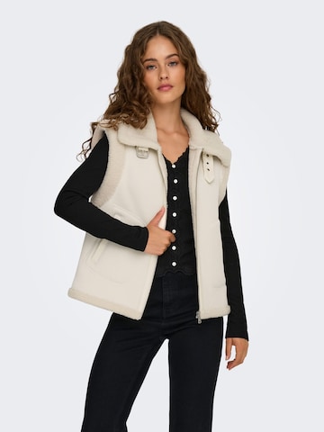 ONLY - Chaleco en beige: frente