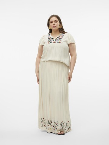 Vero Moda Curve Overdel 'SINA' i beige