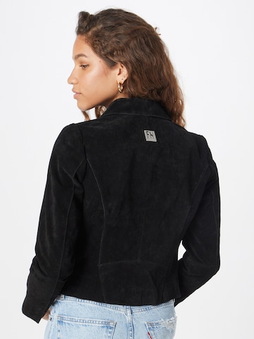 FREAKY NATION Between-Season Jacket 'Sunset Light' in Black