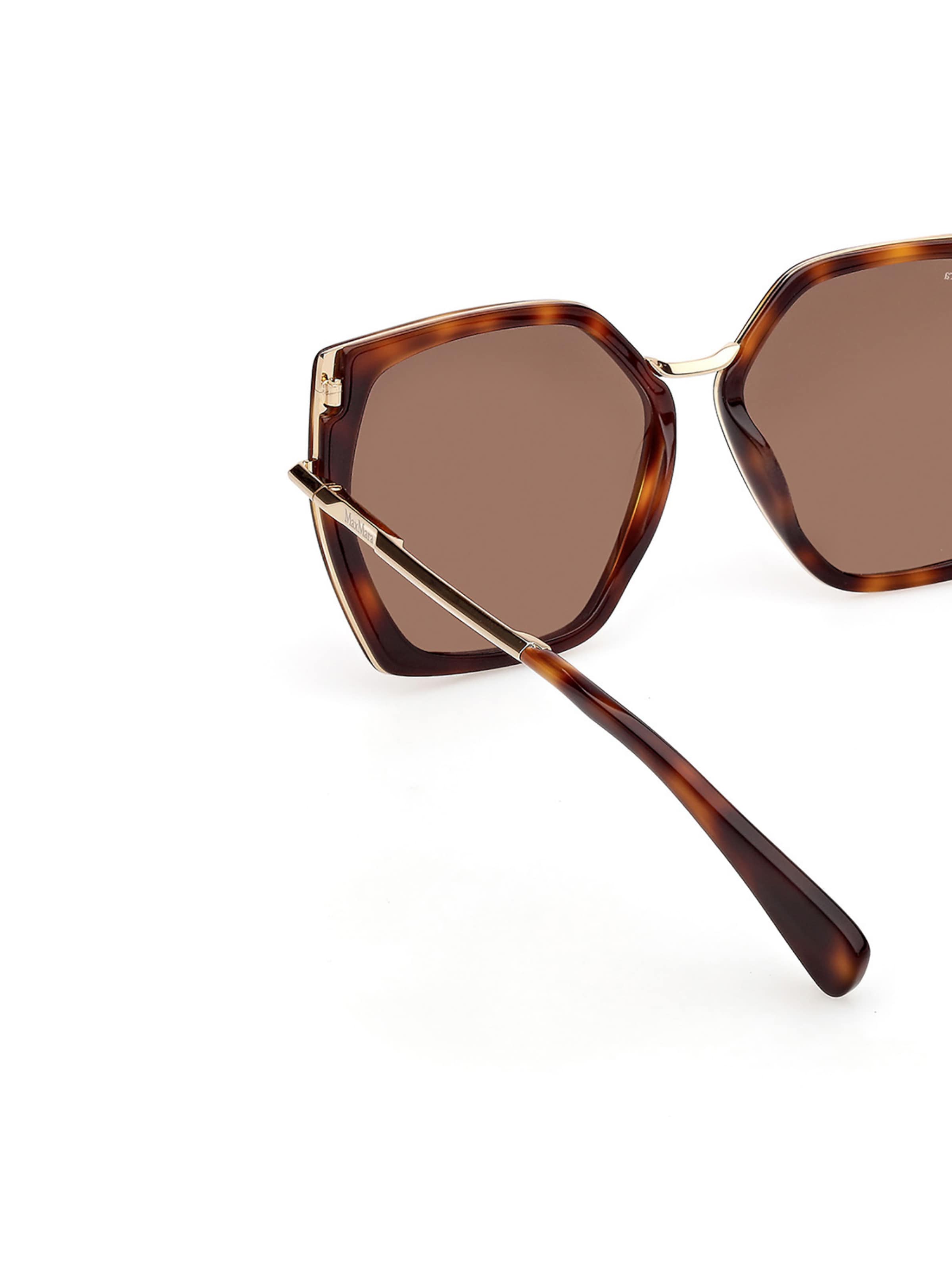 Max Mara Sonnenbrille 'Miller' in Braun