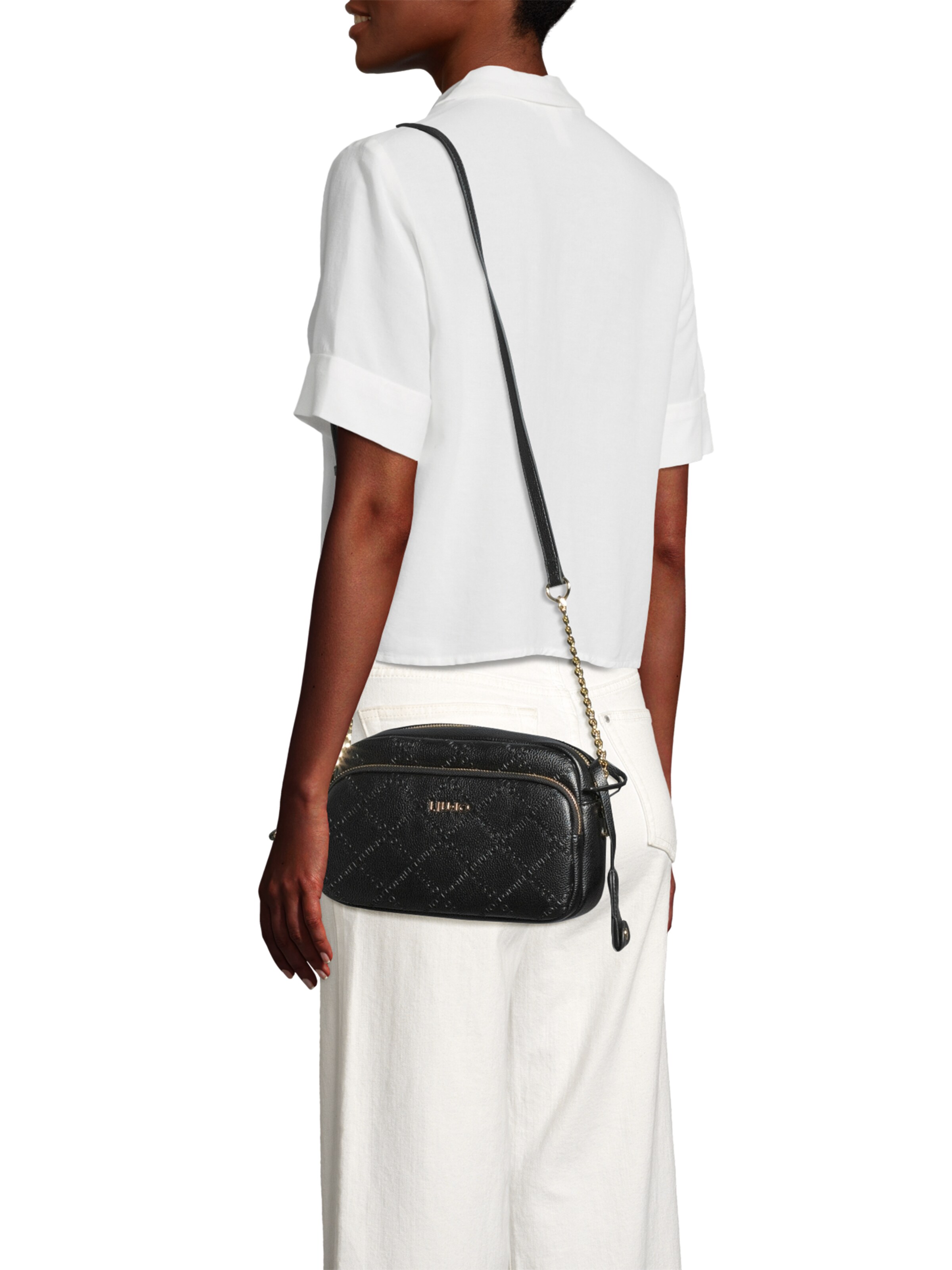 Liu JoTorba preko ramena 'ECS' - crna boja: prednji dio