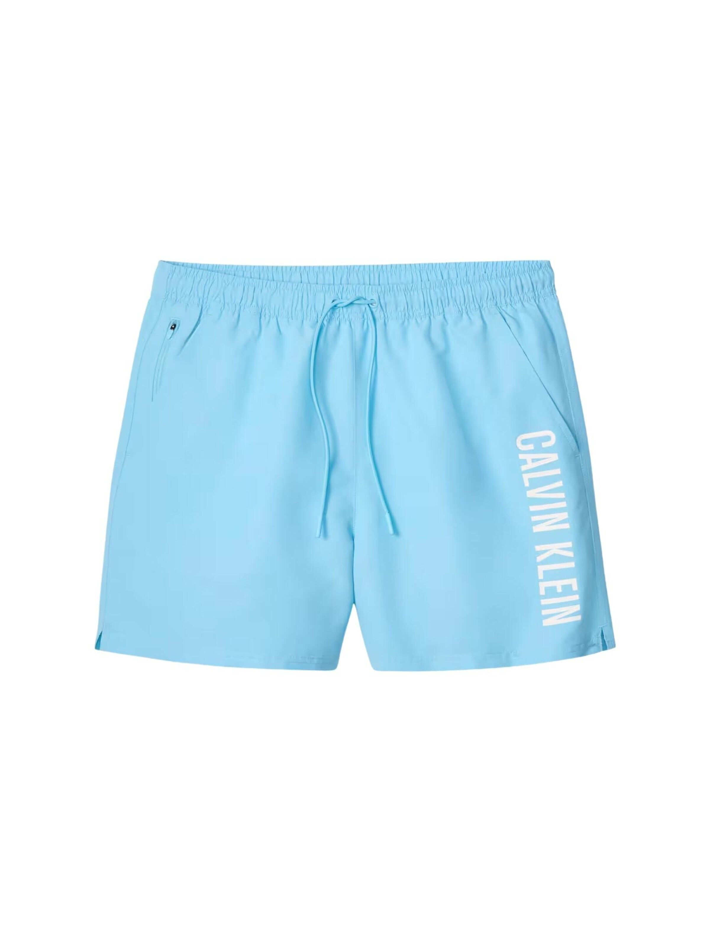 Calvin Klein Swimming shorts 'CALVIN KLEIN MEDIUM DRAWSTRING Costumi da bagno' in Blue: front