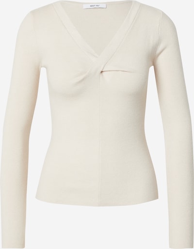 ABOUT YOU Neulepaita 'Lucky' värissä kerma, Tuotenäkymä