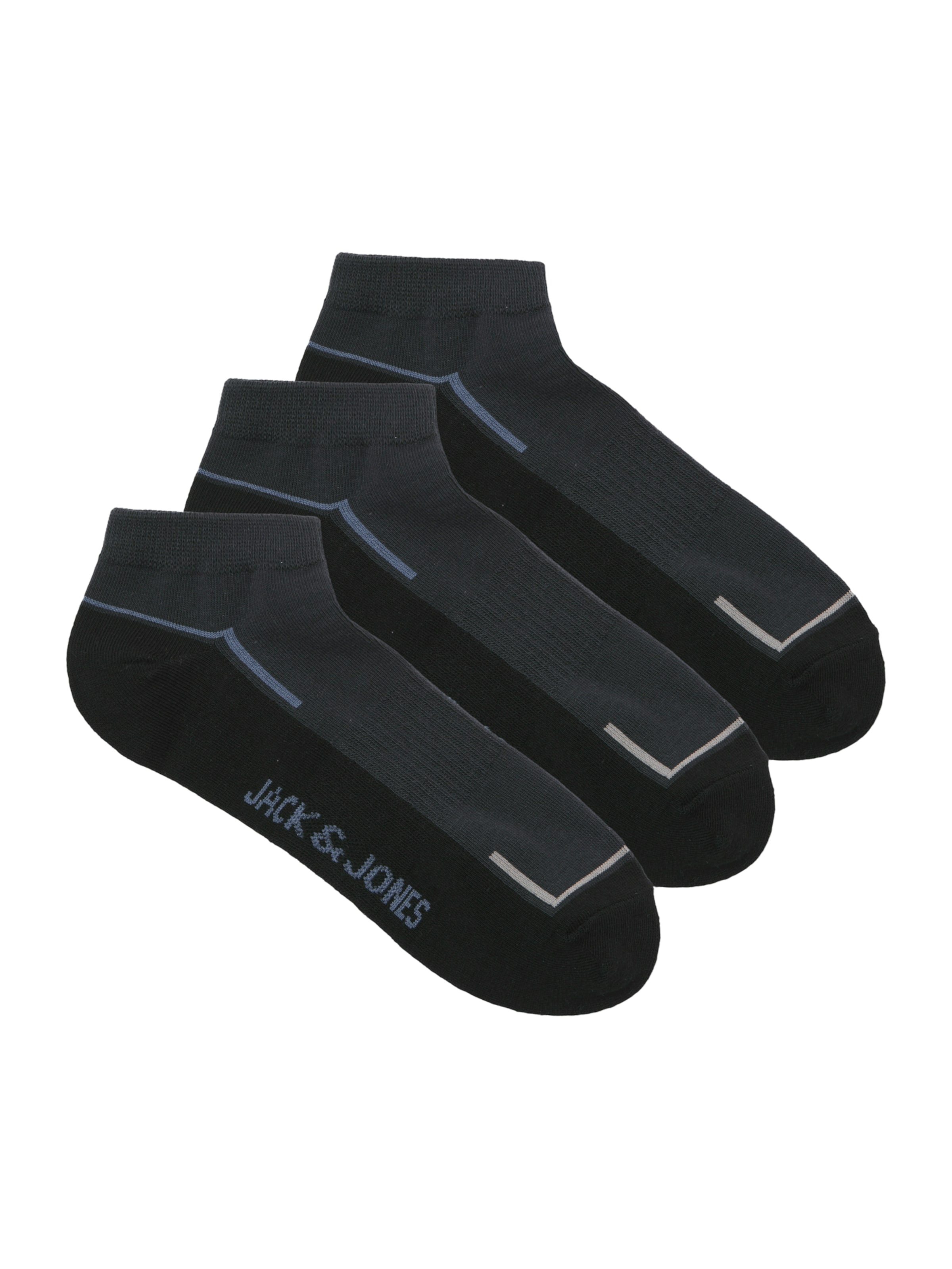 JACK & JONES Zeķes 'JACWALTER', krāsa - pelēks / antracīta / balts, Preces skats